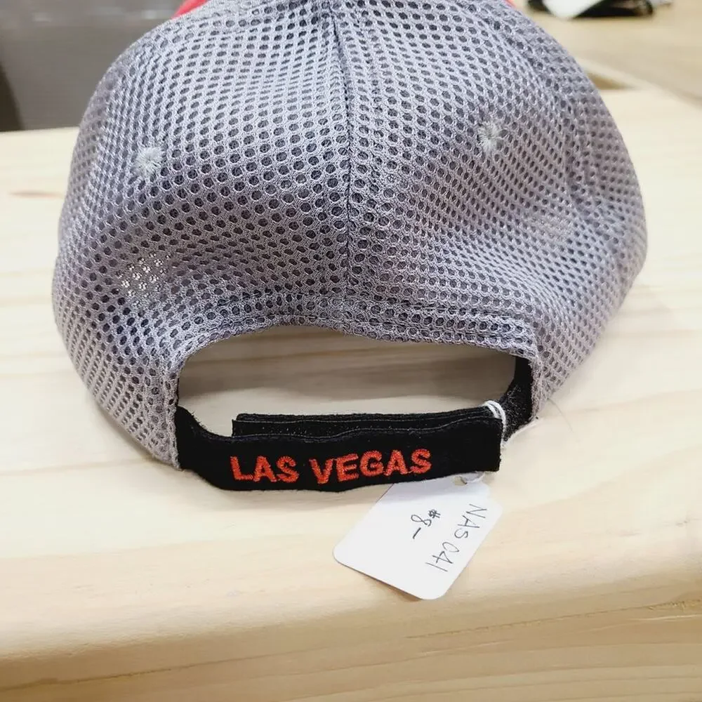 NASCAR Sam's Town 300 LV Motor Speedway '10 Grey Mesh Cap (W/Black) PRE-OWNED